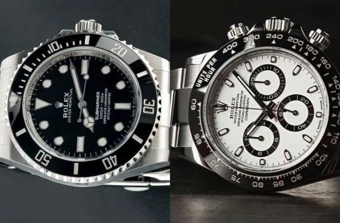 Rolex daytona vs submariner